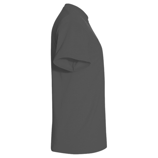Berne Apparel Men's Lightweight Performance Pocket T-Shirt, Slate, Right Sleeve view