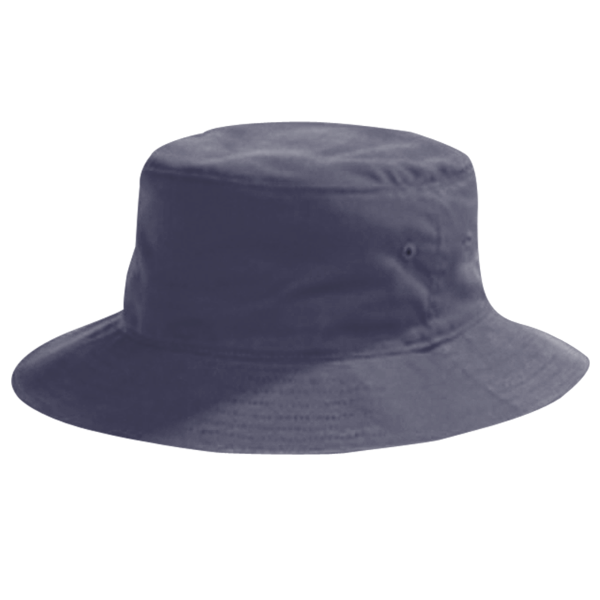 Big Accessories Crusher Bucket Hat, Navy, Hat (Front) view