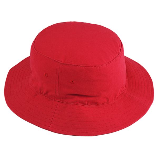 Big Accessories Crusher Bucket Hat, Red, Front view