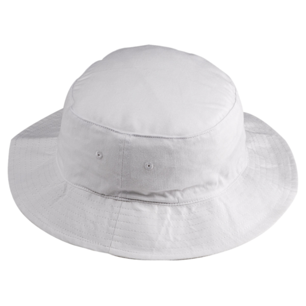 Big Accessories Crusher Bucket Hat, White, Front view