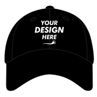 Big Accessories Flat Bill Cap, Black / Black, Hat (Front) view, Mockup