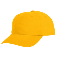 Big Accessories Heavy Washed Canvas Cap, Mustard, Left Side view