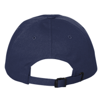 Big Accessories Heavy Washed Canvas Cap, Navy, Back view