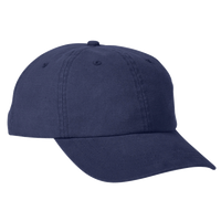 Big Accessories Heavy Washed Canvas Cap, Navy, Right Side view