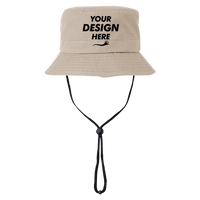Big Accessories Lariat Booney, Khaki, Front view, Mockup