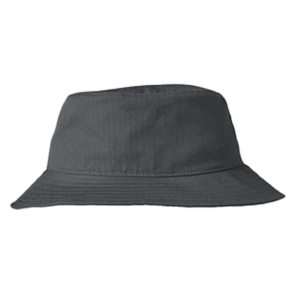Big Accessories Lariat Bucket Hat, Charcoal, Front view