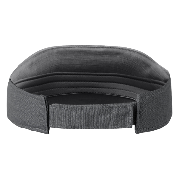 Big Accessories Lariat Visor, Charcoal, Back view