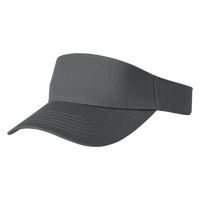 Big Accessories Lariat Visor, Charcoal, Left Side view