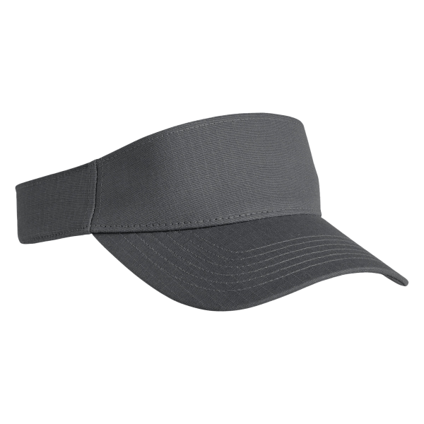 Big Accessories Lariat Visor, Charcoal, Right Side view