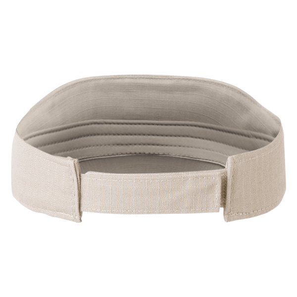 Big Accessories Lariat Visor, Khaki, Back view