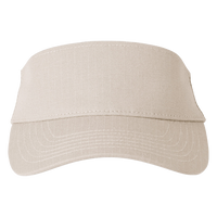 Big Accessories Lariat Visor, Khaki, Front view