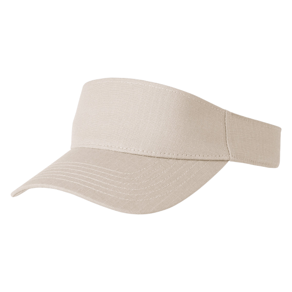 Big Accessories Lariat Visor, Khaki, Left Side view