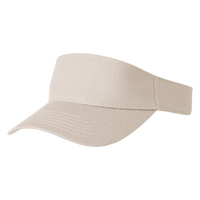 Big Accessories Lariat Visor, Khaki, Left Side view