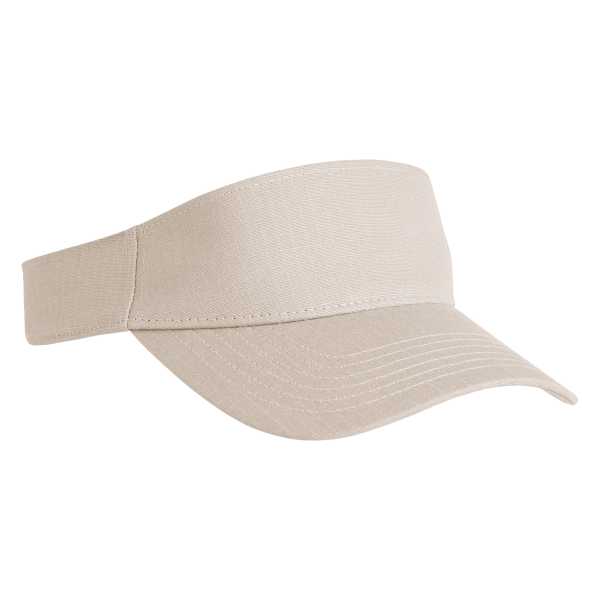 Big Accessories Lariat Visor, Khaki, Right Side view