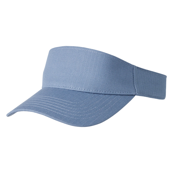 Big Accessories Lariat Visor, Slate Blue, Left Side view