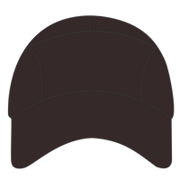 Big Accessories Pearl Performance Cap, Black, Front view