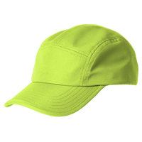 Big Accessories Pearl Performance Cap, Neon Yellow, Left Side view