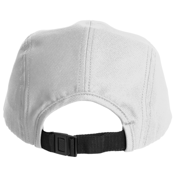 Big Accessories Pearl Performance Cap, White, Back view