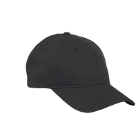 Big Accessories Six-Panel Twill Cap, Black, Right Side view