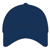 Big Accessories Twill Cap, Navy, Front view