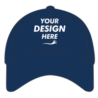 Big Accessories Twill Cap, Navy, Front view, Mockup