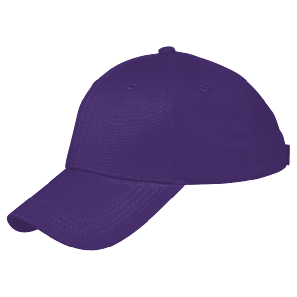 Big Accessories Twill Cap, Purple, Left Side view
