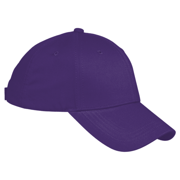 Big Accessories Twill Cap, Purple, Right Side view