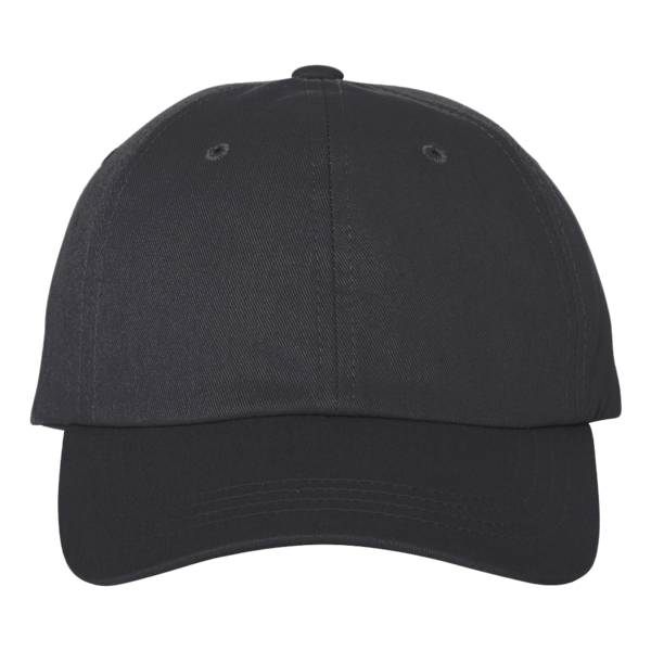 Big Accessories Ultimate Dad Hat, Black, Front view