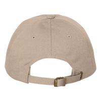 Big Accessories Ultimate Dad Hat, Khaki, Back view