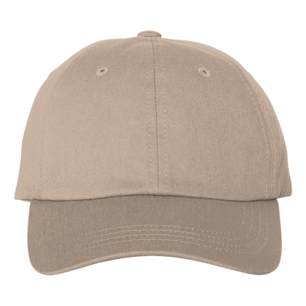 Big Accessories Ultimate Dad Hat, Khaki, Front view