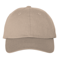 Big Accessories Ultimate Dad Hat, Khaki, Front view