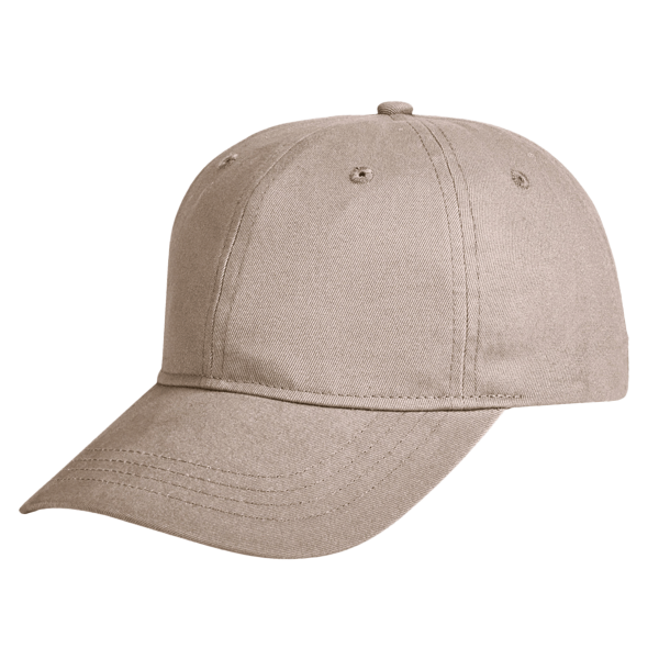 Big Accessories Ultimate Dad Hat, Khaki, Left Side view