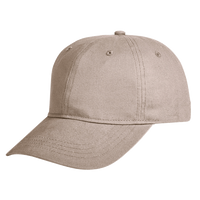 Big Accessories Ultimate Dad Hat, Khaki, Left Side view