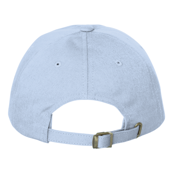 Big Accessories Ultimate Dad Hat, Light Blue, Back view