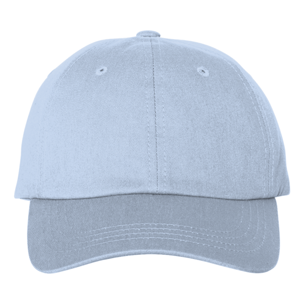 Big Accessories Ultimate Dad Hat, Light Blue, Front view