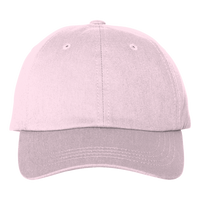 Big Accessories Ultimate Dad Hat, Pink, Front view