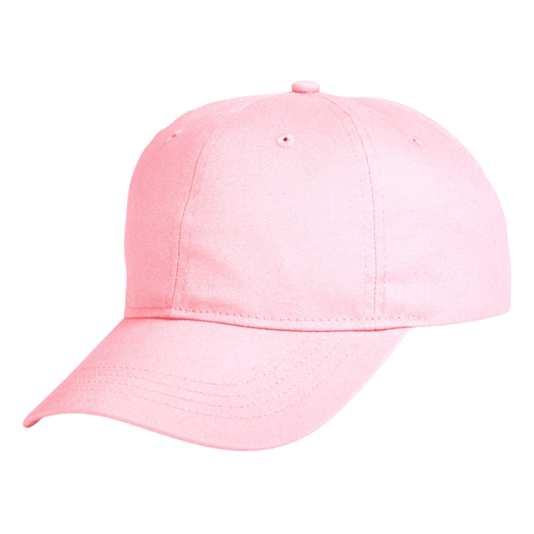 Big Accessories Ultimate Dad Hat, Pink, Left Side view