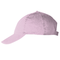 Big Accessories Washed Chino Cap, Light Pink, Left Side view