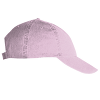 Big Accessories Washed Chino Cap, Light Pink, Right Side view