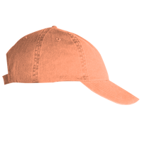 Big Accessories Washed Chino Cap, Mango, Right Side view