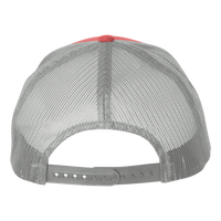 Big Accessories Washed Trucker Cap, Cosmo / Grey, Back view