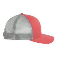 Big Accessories Washed Trucker Cap, Cosmo / Grey, Right Side view