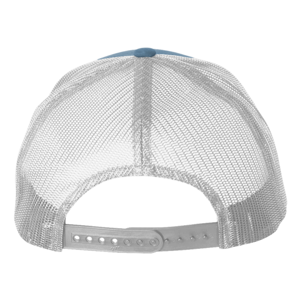 Big Accessories Washed Trucker Cap, Indigo / White, Back view