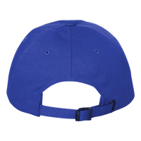 Big Accessories Youth Classic Brushed Twill Cap, Royal, Back view