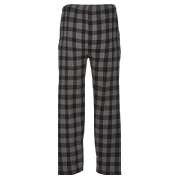 Boxercraft Men's Harley Flannel Pants, Charcoal / Black Buffalo / Black Buffalo, Back view