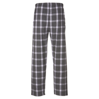 Boxercraft Men's Harley Flannel Pants, Charcoal Lavender Tomboy Plaid / Charcoal Lavender Tomboy Plaid / Charcoal Lavender Tomboy Plaid, Back view