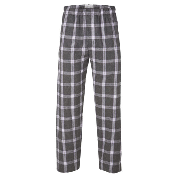 Boxercraft Men's Harley Flannel Pants, Charcoal Lavender Tomboy Plaid / Charcoal Lavender Tomboy Plaid / Charcoal Lavender Tomboy Plaid, Front view