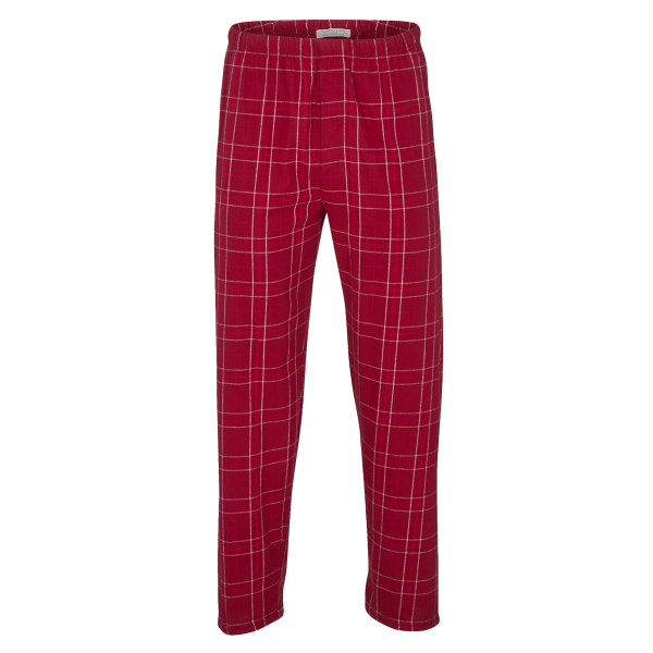 Boxercraft Men's Harley Flannel Pants, Crimson Field Day Plaid / Crimson Field Day Plaid / Crimson Field Day Plaid, Front view