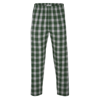 Boxercraft Men's Harley Flannel Pants, Green / Oxford Buffalo / Oxford Buffalo, Front view