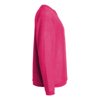 Boxercraft Unisex Corded Crewneck Sweatshirt, Cosmic Pink, Right Sleeve view